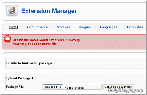 create a directory