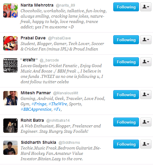 Follow your Followers Follow your Followers