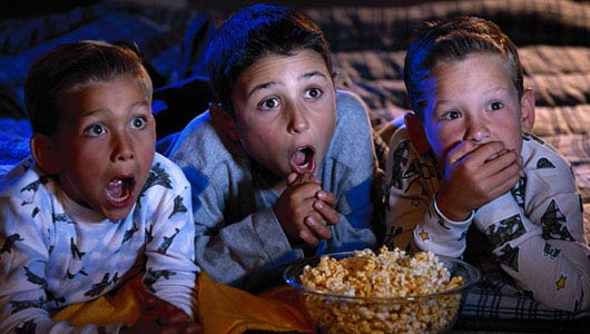 Kids Watching Movie Kids Watching Movie
