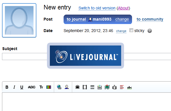 Livejournal Livejournal